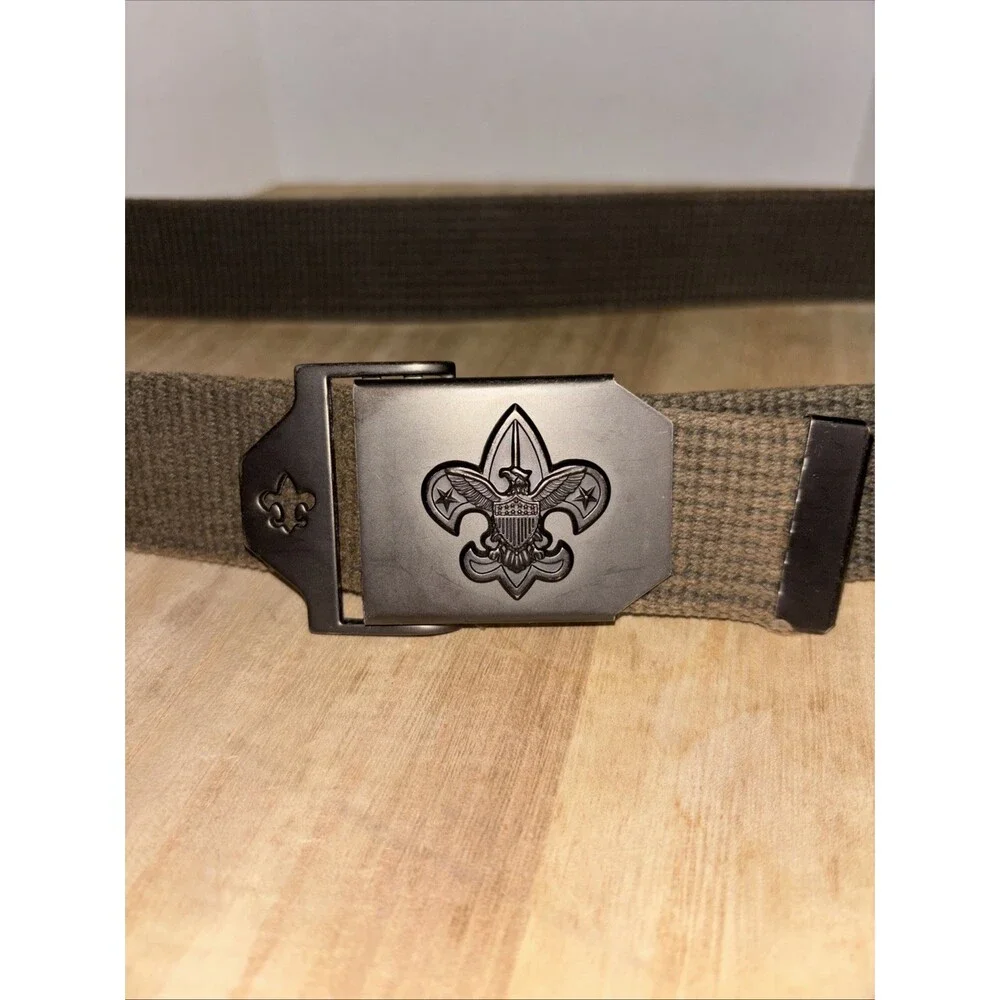 Boy Scouts of America Green Belt Medium Large Up To 42-inch